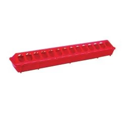 1.5-Lb Capacity 28-Compartment Plastic/Polypropylene Flip-Top Mounting Poultry Feeder -Farm And Ranch Store 100071535 HR