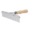 Show Comb With Wood Handle & Stainless Steel Replaceable Blade