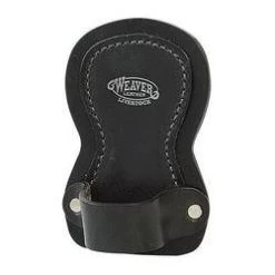 Black Leather Show Comb Holder