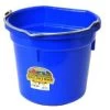 20-Quart Blue Plastic Flat Back Bucket 2 20-Quart Blue Plastic Flat Back Bucket -Farm And Ranch Store 102131546 HR