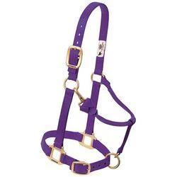 Weaver Leather 35-7033-Pu Adjustable Halter, Yearling, Nylon, Purple 3 Weaver Leather 35-7033-Pu Adjustable Halter, Yearling, Nylon, Purple
