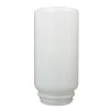 1 -Quart Capacity White Plastic Screw Mounting Feeding/Watering Jar