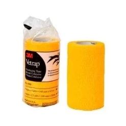 4-Inch X 5-Yard Gold Vetrap Self-Adherent Wrap
