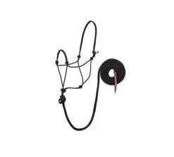 EcoLuxe Bamboo Rope Halter With 10-Foot Lead