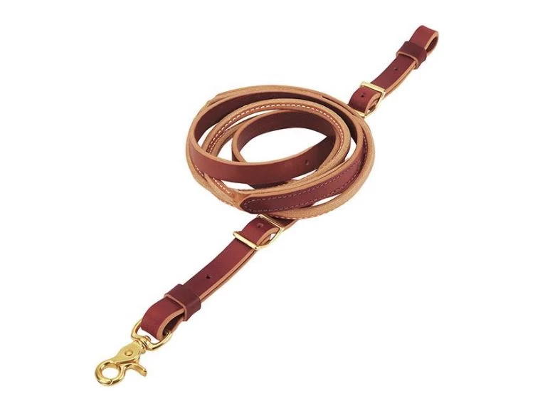 3/4-Inch X 8-Foot Harness & Latigo Leather Round Roper Rein 3 3/4-Inch X 8-Foot Harness & Latigo Leather Round Roper Rein