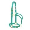 3/4-Inch Emerald Green Original Adjustable Chin & Throat Snap Halter