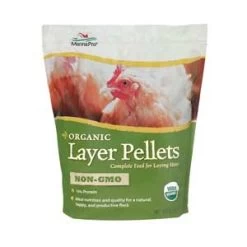 10-Pound Organic Layer Pellets Non-GMO Chicken Food