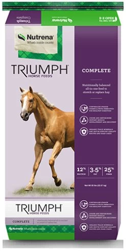 Triumph Complete Horse Feed, 50-Pound