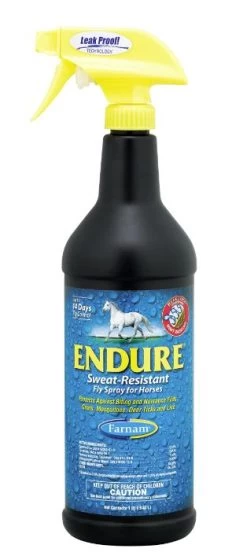32-Ounce Endure Sweat Resistant Fly Spray For Horses