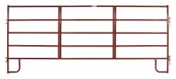 12-Foot Red 5-Bar Valu Line Corral Panel 9 12-Foot Red 5-Bar Valu Line Corral Panel -Farm And Ranch Store 1745132 ep 1666386654 0