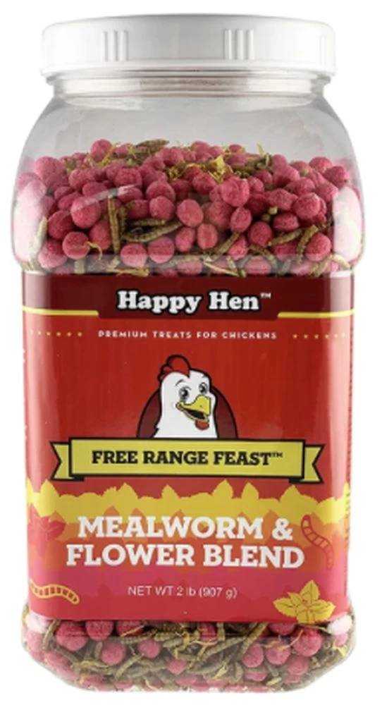 2-Pound Happy Hen Mealworm/Flower Free Range Feast 3 2-Pound Happy Hen Mealworm/Flower Free Range Feast