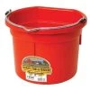 8-Quart Red Flat Back Bucket -Farm And Ranch Store 2391307704