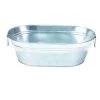 4-Gallon Galvanized Metal Oval Tub -Farm And Ranch Store 2450918 HR