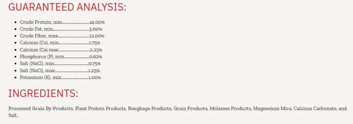 50-Pound, 5/32,14% Cattlemen's Creep Pellet, Bag 3 50-Pound, 5/32,14% Cattlemen's Creep Pellet, Bag