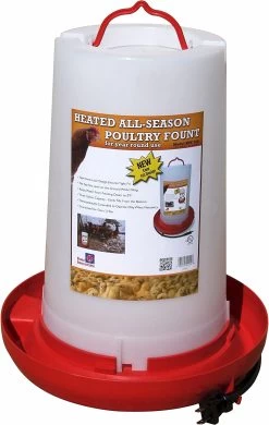 3-Gallon, Plastic Heated All-Season Poultry Fountain 17 3-Gallon, Plastic Heated All-Season Poultry Fountain -Farm And Ranch Store 2971570 ep 1684342361 0