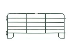 12-Foot Green Bullmax Series Heavy Duty Corral Panel