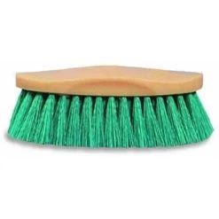 Soft Aqua Teal Synthetic Finishing Bristles Horse Brush
