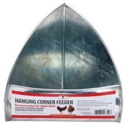 Galvanized Hanging Corner Feeder