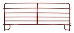 16-Foot 6-Bar Red American Series Corral Panel