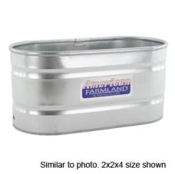 2 X 3 X 2-Foot 70-Gallon Oval Galvanized Steel Dura Stock Tank