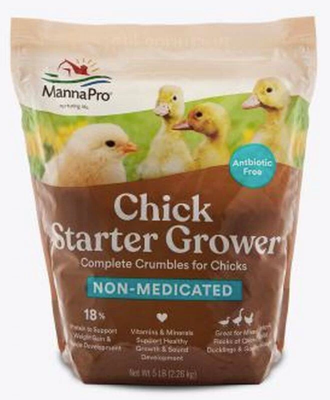 5-Lb Chick Starter Grower Non-Medicated Crumbles 4 5-Lb Chick Starter Grower Non-Medicated Crumbles - Image 2