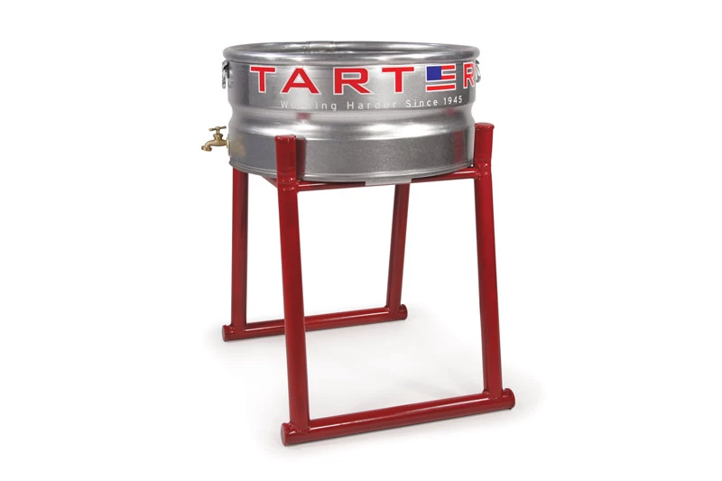 23-Gallon Round Galvanized Steel Versa Stock Tank With Spigot