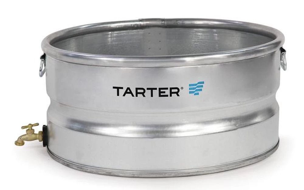 23-Gallon Round Galvanized Steel Versa Stock Tank With Spigot 4 23-Gallon Round Galvanized Steel Versa Stock Tank With Spigot - Image 2