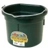 Flat Back Bucket Green 8-Quart 2 Flat Back Bucket Green 8-Quart -Farm And Ranch Store 514004409