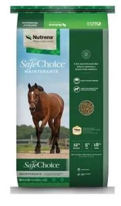 50-Pound Safechoice Maintenance Horse Feed
