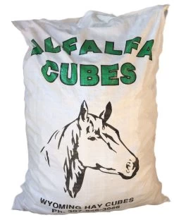 50-Pound Alfalfa Hay Cubes