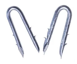 1-1/2-Inch 8-Gauge Barbed Fence Staple 50-Pound