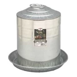 5-Gallon Galvanized Poultry Waterer