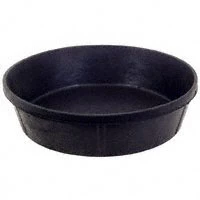 3-Gallon Black Rubber Feed Tub 3 3-Gallon Black Rubber Feed Tub