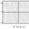 12 X 8-Foot 16-Gauge Deerproof Gate With Mesh