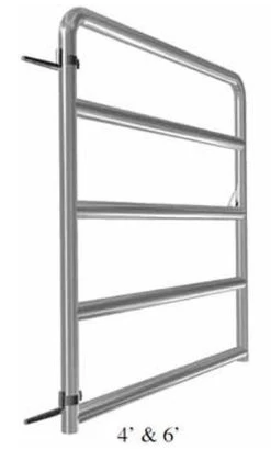 6-Foot 1-3/4-Inch 5-Bar Rgc Tube Gate