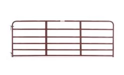 20-Foot 6-Bar Red American Series Gate