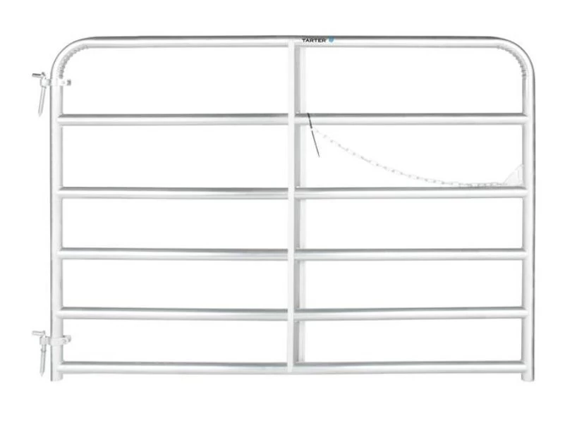 6-Foot 6-Bar Galvanized American Series Gate 3 6-Foot 6-Bar Galvanized American Series Gate