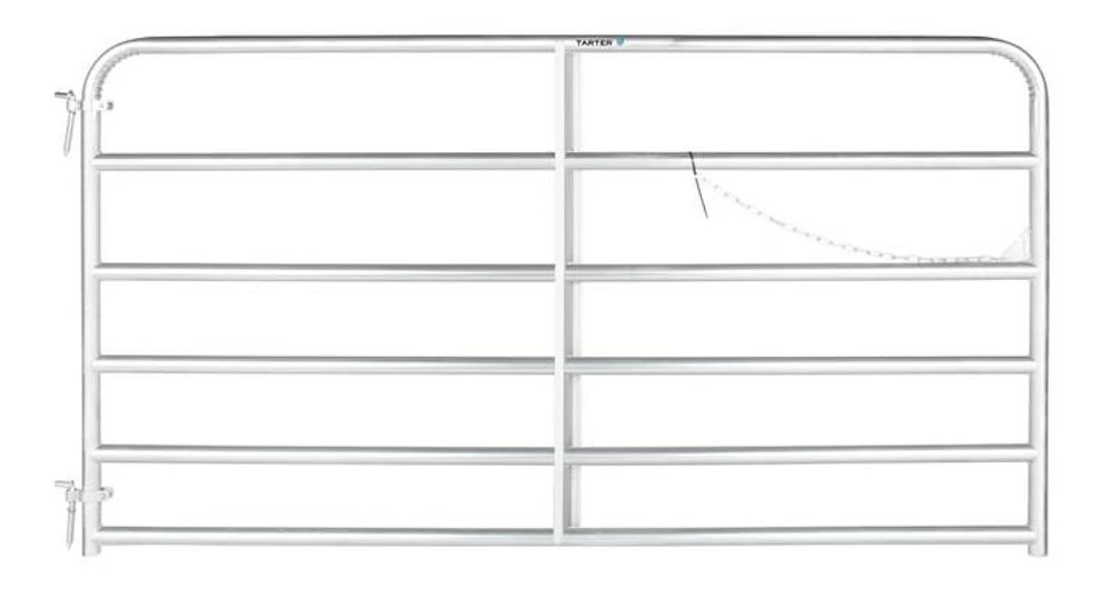 8-Foot 6-Bar Galvanized American Series Gate 3 8-Foot 6-Bar Galvanized American Series Gate
