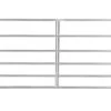 Gate Galvanized Economy 6-Bar 13/4 18 Ft 20g 2 Gate Galvanized Economy 6-Bar 13/4 18 Ft 20g -Farm And Ranch Store 7003577 1