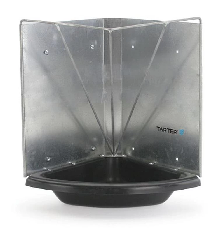 Poly Corner Mount Hay/Grain Feeder 4 Poly Corner Mount Hay/Grain Feeder - Image 2