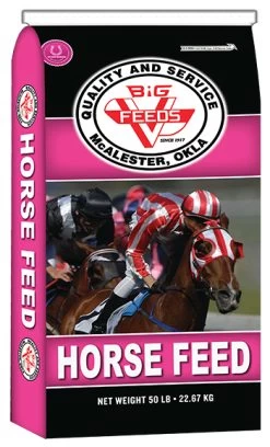 Big V 12-8 Pellet Horse Feed, 50-Pounds