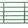 8-Foot 6-Bar Green Bullmax Series Heavy Duty Gate