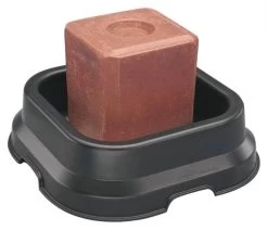 Black Rubber Salt Block Pan