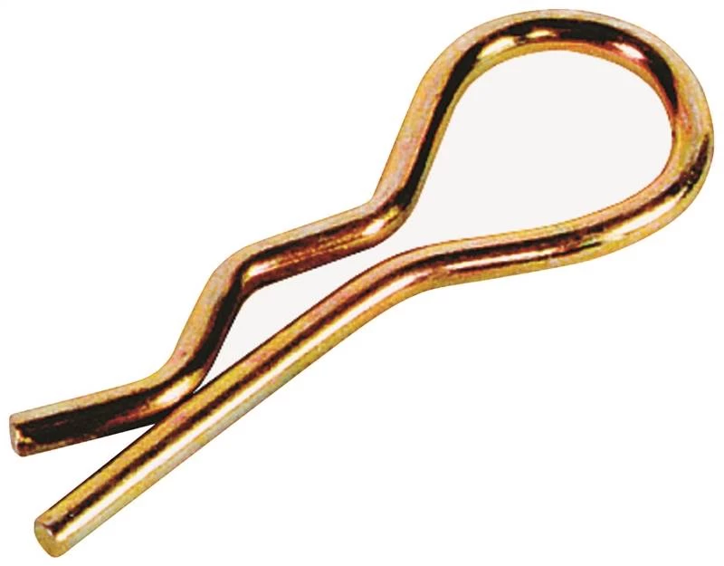 5/32 X 3-Inch Yellow Zinc Dichromate Steel Pin Clip 3 5/32 X 3-Inch Yellow Zinc Dichromate Steel Pin Clip