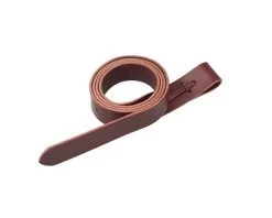 1-3/4 X 72-Inch Burgundy Latigo With Holes