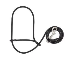 Black Rope Sheep Halter With Snap Lock