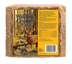 20-Pound Wildlife Crunch Block Feed
