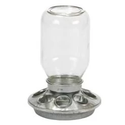 Poultry Mason Jar Feeder