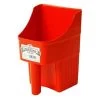 Enclosed Red Feed Scoop 3-Quart -Farm And Ranch Store 922962625