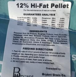 50-Pound, 12% Hi-Fat Horse Pellet -Farm And Ranch Store 9697053 ep 1675393460 0